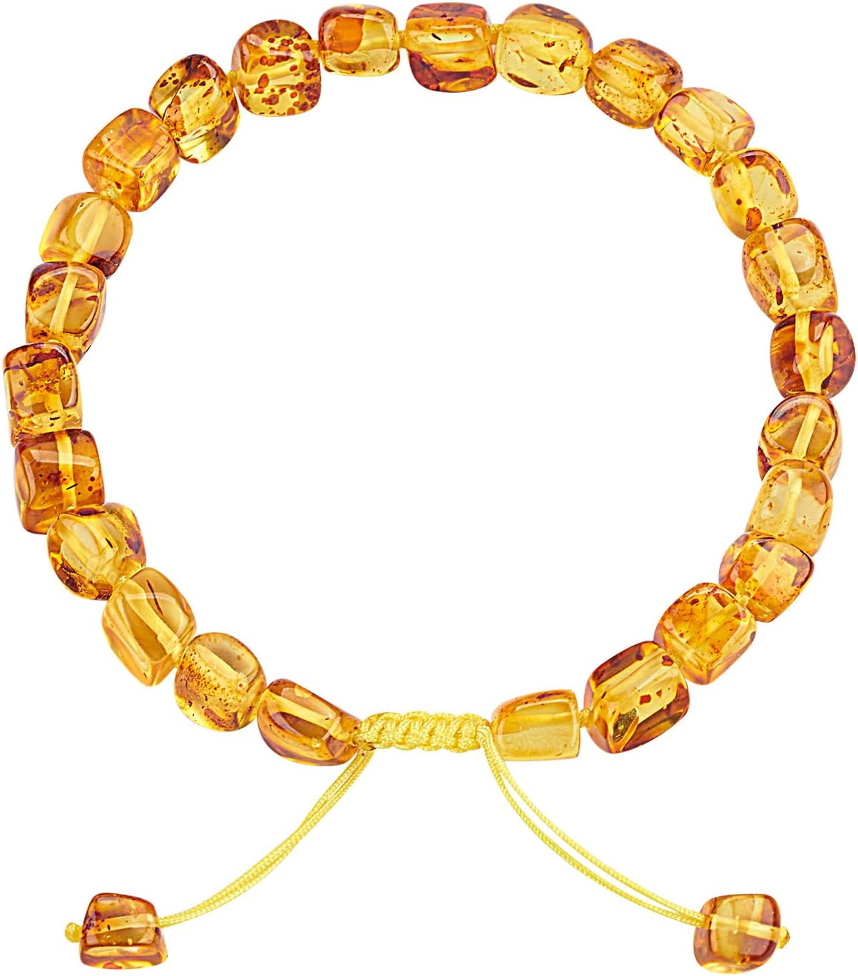 Baltic Amber Original Bracelet Gift Set - 100% Certified & Authentic Premium Quality Original Baltic Amber - Genuine Amber Stone Beads, Amber, Amber