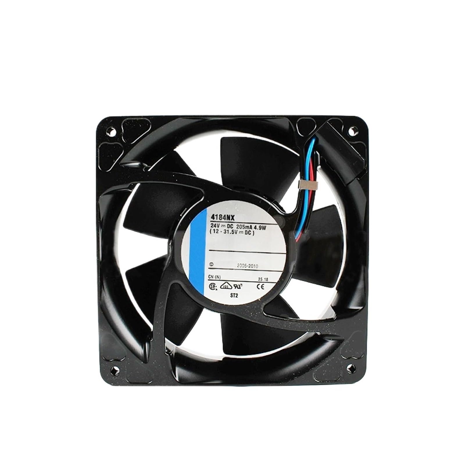 YLPWKMVZ Control fan 205mA 120 * 120 * 38MM 24VDC 4184NX Silent Axial flow Durable radiator