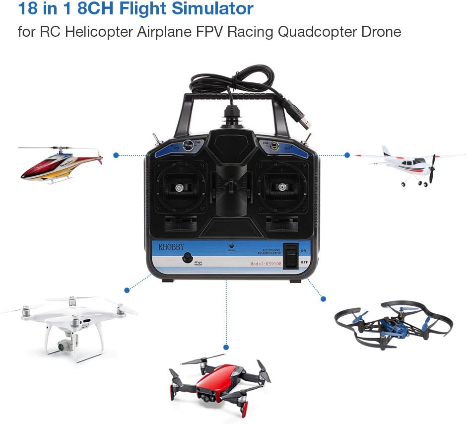 fpv quadcopter con prese d'altitudine