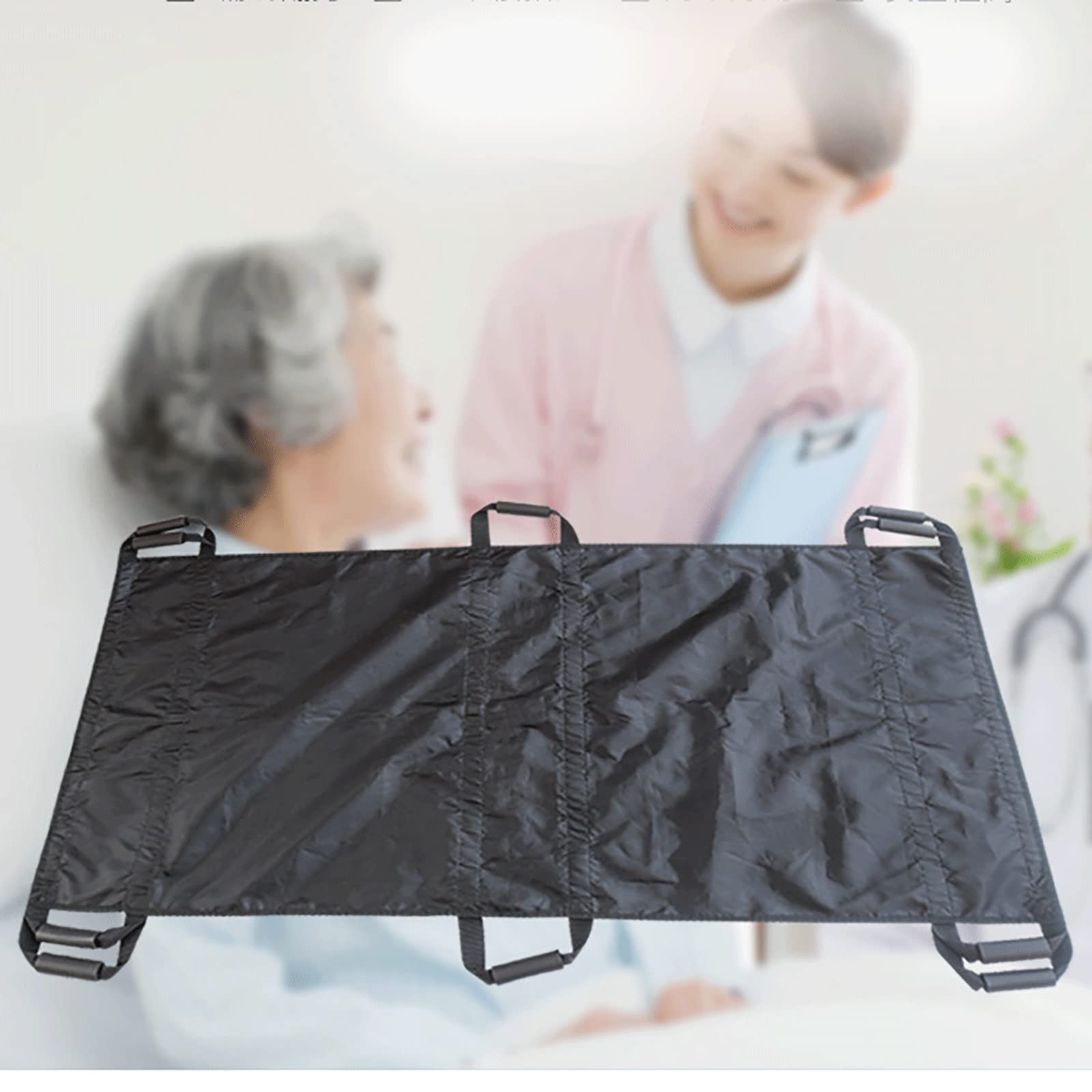 Tablero De Transferencia, Sábana deslizante, sábana de transferencia, almohadilla de posicionamiento de cama con asas, cinturón de transferencia para mover ancianos, impermeable y transpirable
