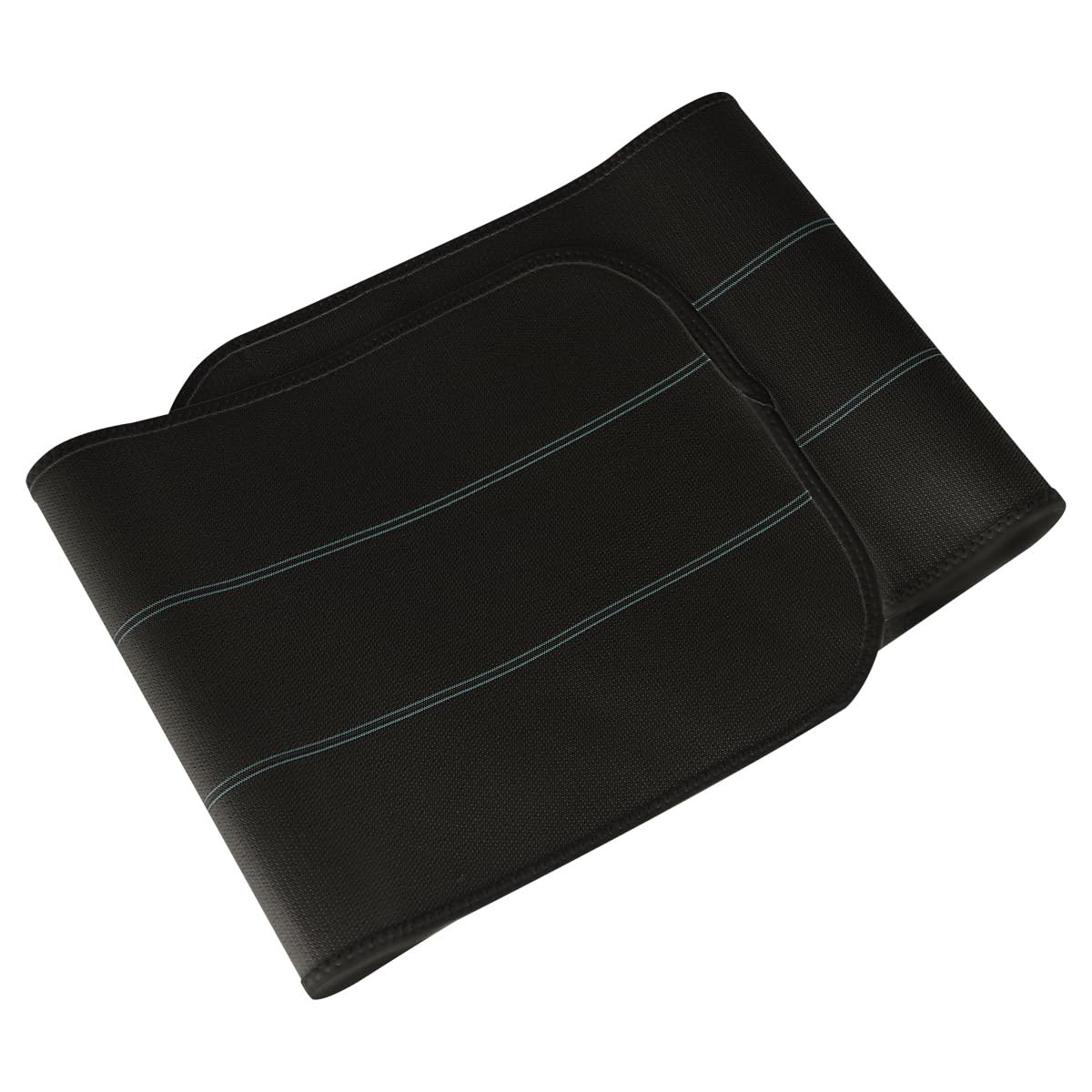 Pauline Soporte de compresión postoperatoria para abdominales | Banda abdominal para hernia y abdominoplastia | Suave, sin látex, transpirable - (30 - 45 pulgadas) 3 paneles - 9 pulgadas, color negro