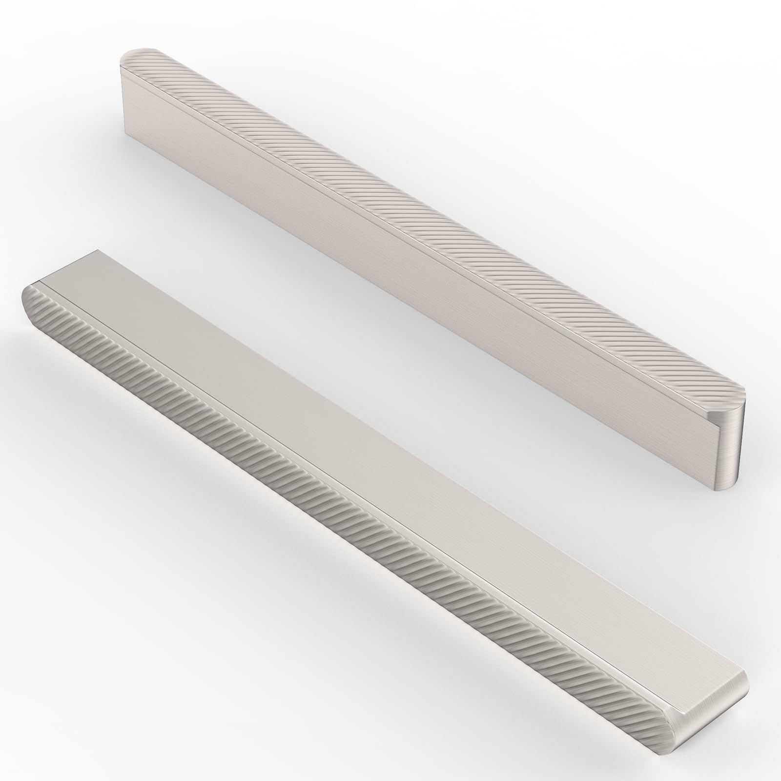 Poignées de cuisine et boutons de tiroir de meubles poignées de placard nickel brossé 160mm