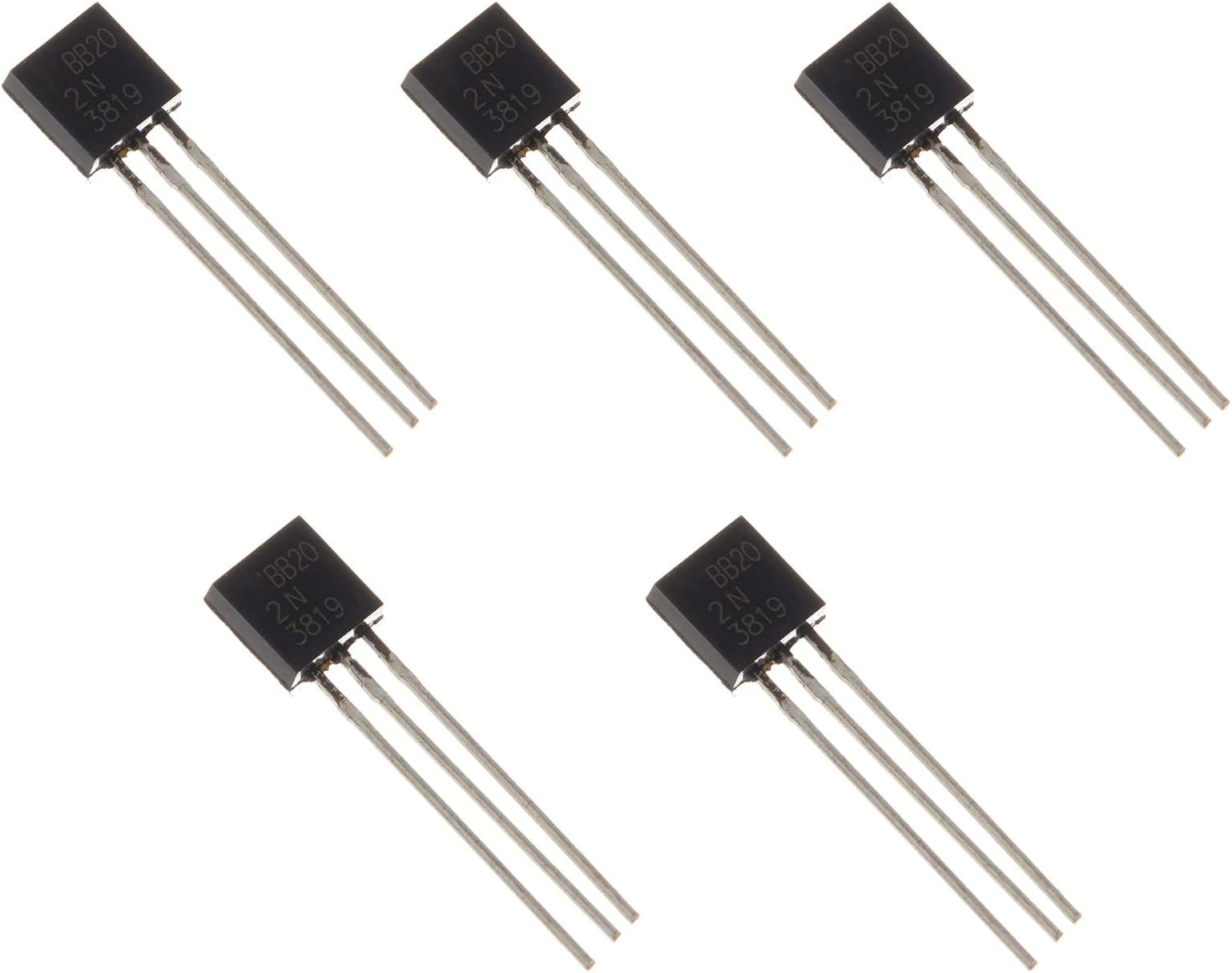 5pcs 2N3819 2N 3819 N-Channel JFET transistors,TO-92.