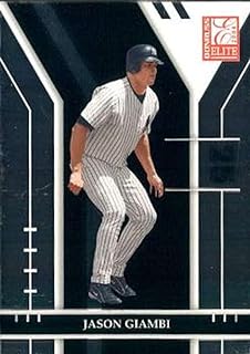 2004 Donruss Elite #41 Jason Giambi New York Yankees MLB Baseball Card NM-MT