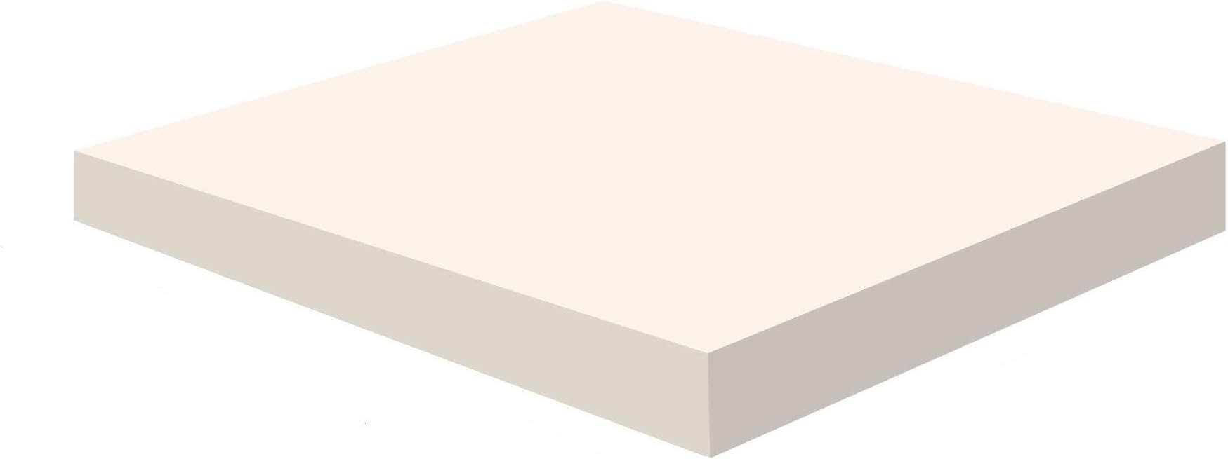 Dream Solutions USA Upholstery Visco Memory Foam Sheet - 3.5 lb High Density 2"x20"x16" - Luxury Quality for Sofa, Chair Cushions, Pillows, May Relieve Backaches & Bed Sores