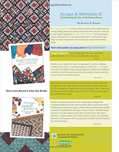 Scraps & Shirttails II: Continuing the Art of Quilting Green - Image 2