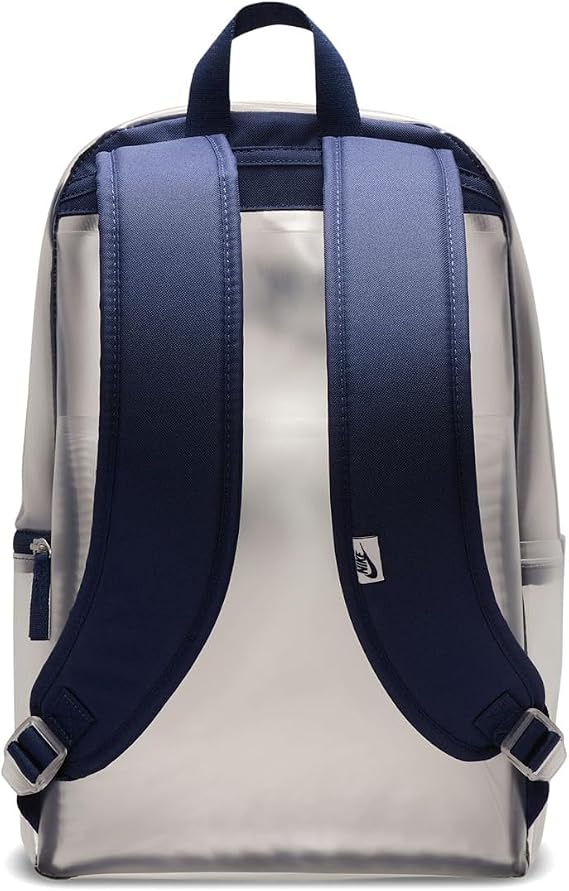 Nike Unisex Kid's Heritage Crystal Backpack (25l) (Little Big, Clear/Black/Black, One Size, Heritage Crystal Backpack (25l) (Little Kid/Big Kid) Fashion