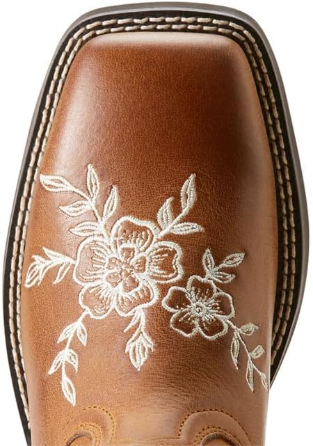 Ariat Women's Flora Western Boot, Country Cork, 8 - Image 4