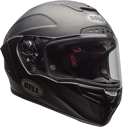 Bell Race Star DLX - Casco de moto, M, Negro mate