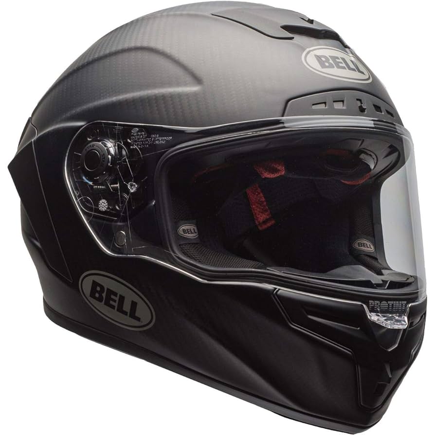 Amazon.com: Bell Race Star Flex DLX Helmet (Matte Black - X