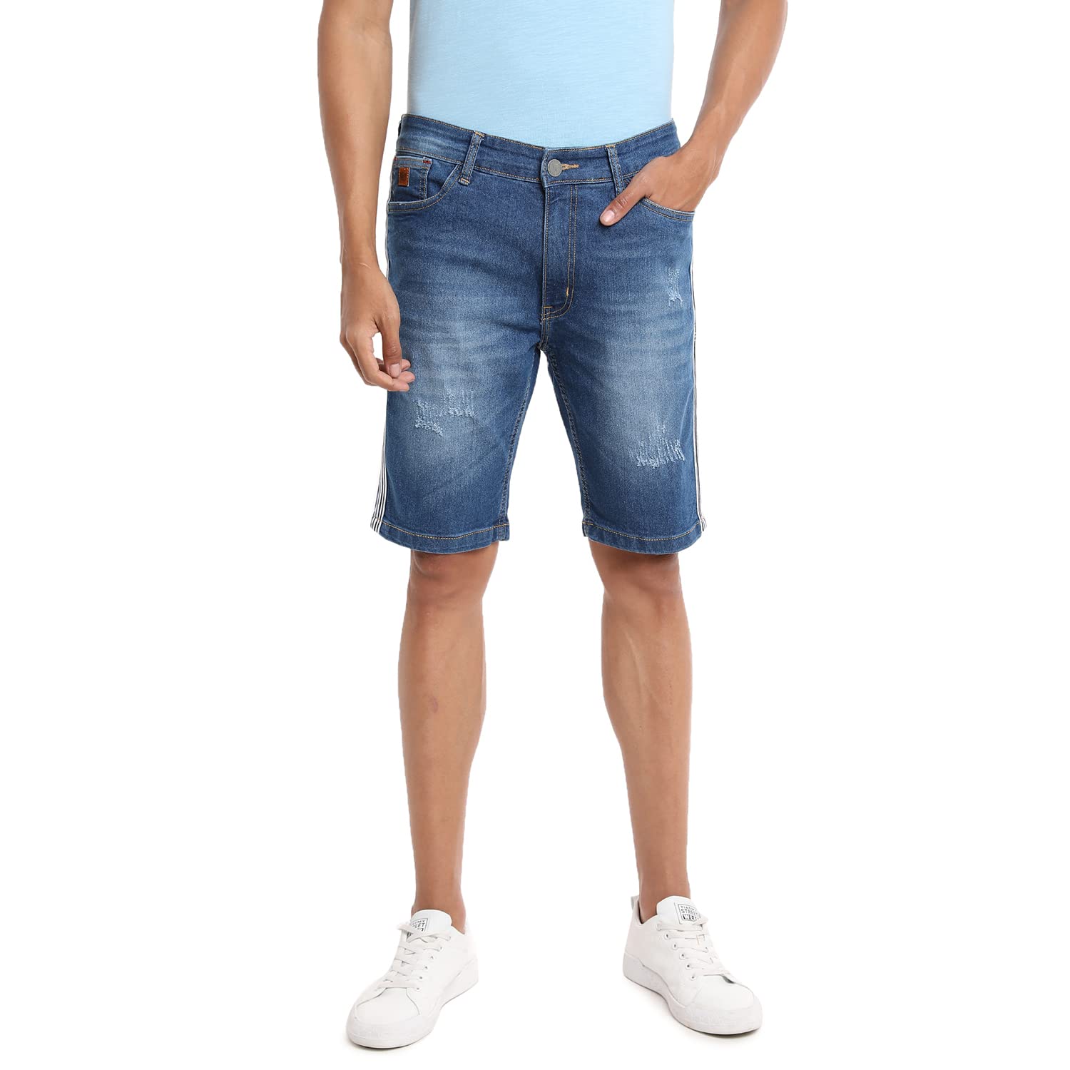 cahoot Men's Denim Jeans for Regular Wear | Denim Fabric | Slim Fit | Jeans Crafted with Comfort Fit and High-Performance for Everyday Casual Wear-picture-44