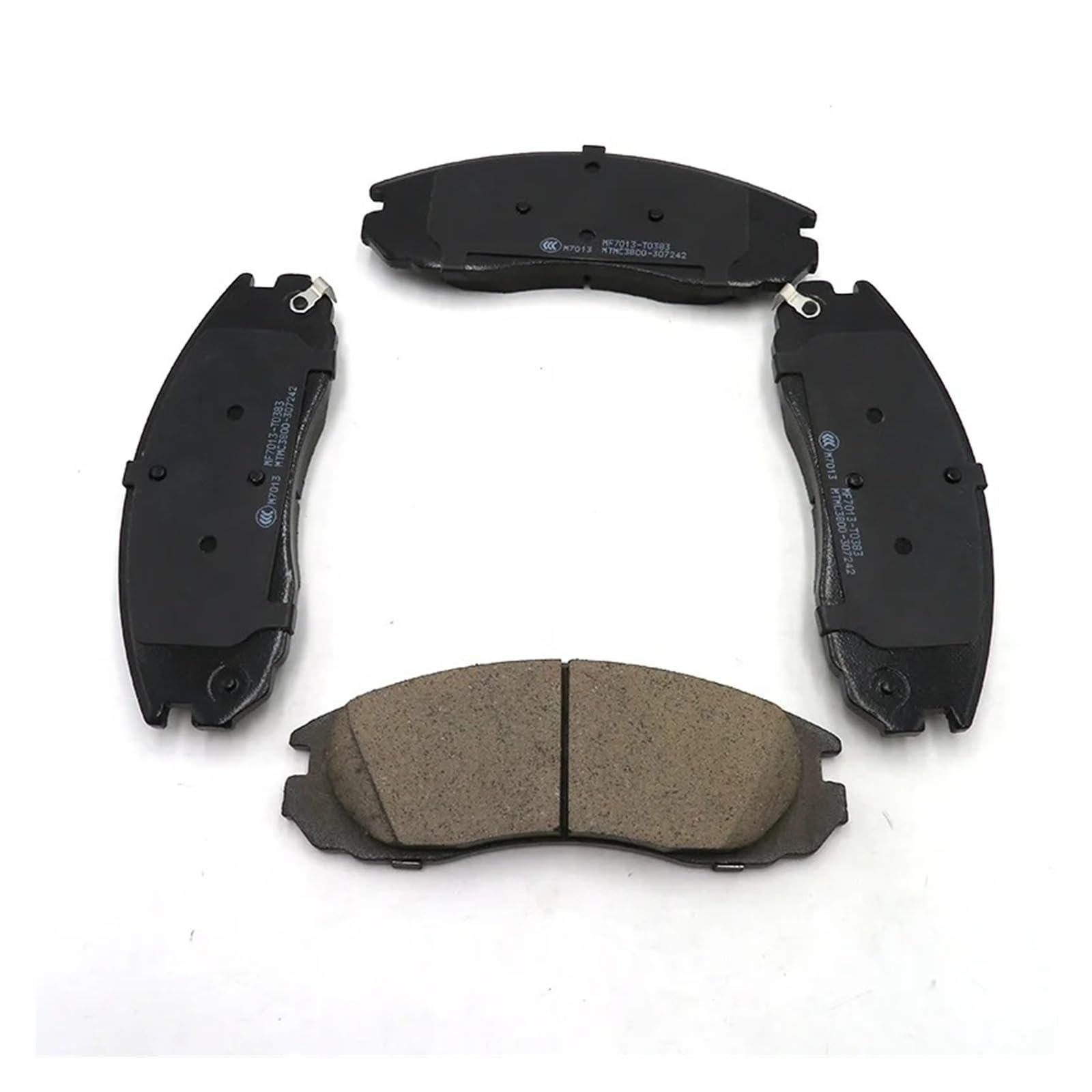 Pasuje do Chery Jetour X70 Plus przednie klocki hamulcowe ceramiczny zestaw klocków hamulcowych OE nr F18-3501080