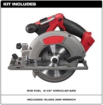 GO 　no2 Milwaukee M18 FUEL 18V Lithium-Ion Brushless Cordless 6-1/2