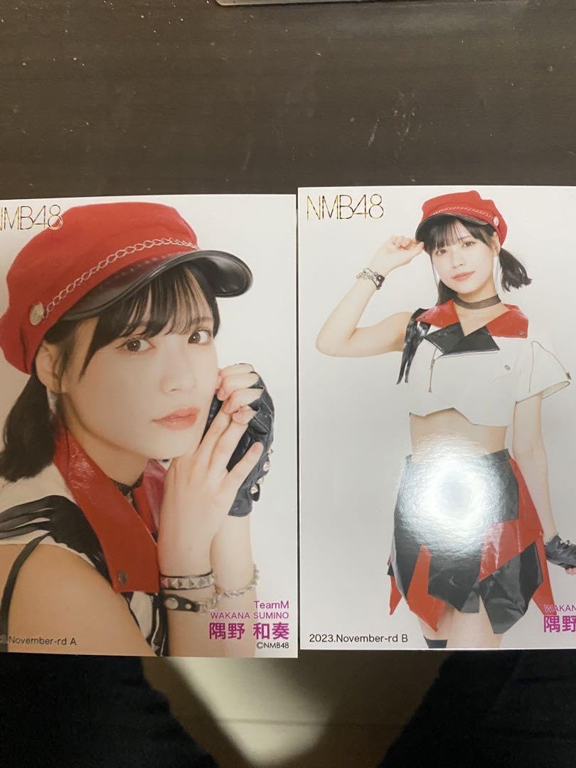 NMB48 隅野和奏 生写真 グッズセット 個別生写真5枚セット 2024.March 隅野和奏(TeamM) - NMB48