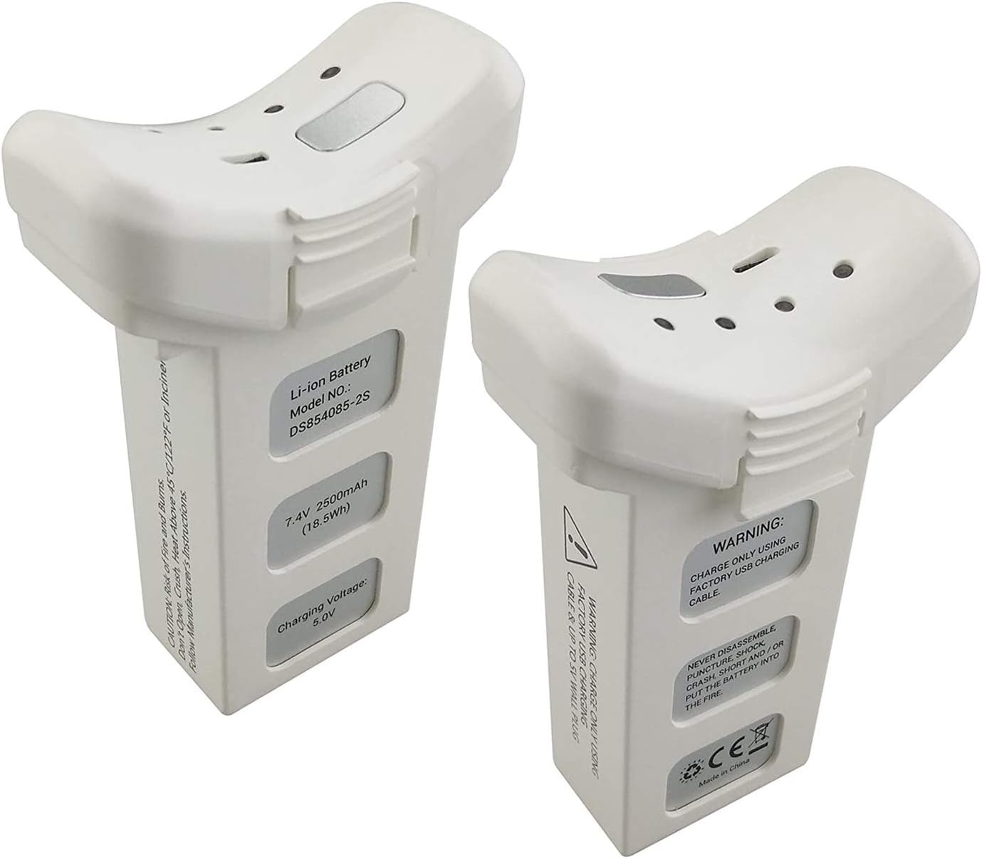 2PCS 7.4V 2500mAh Lithium Battery for HS100 S70W T35 HS100G