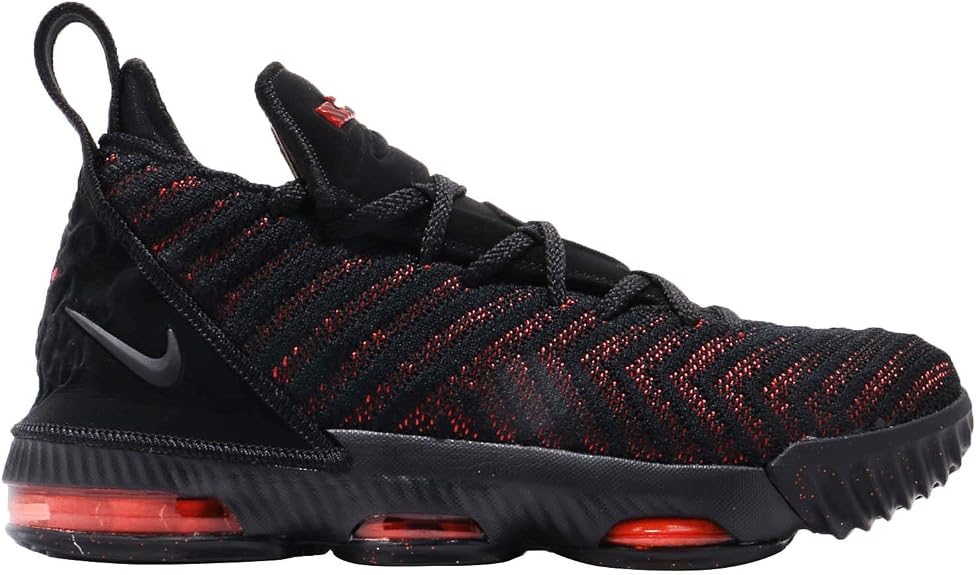 Nike Lebron XVI GS para niños, negro/negro universitario rojo, talla  juvenil 5 : Amazon.com.mx: Ropa, Zapatos y Accesorios
