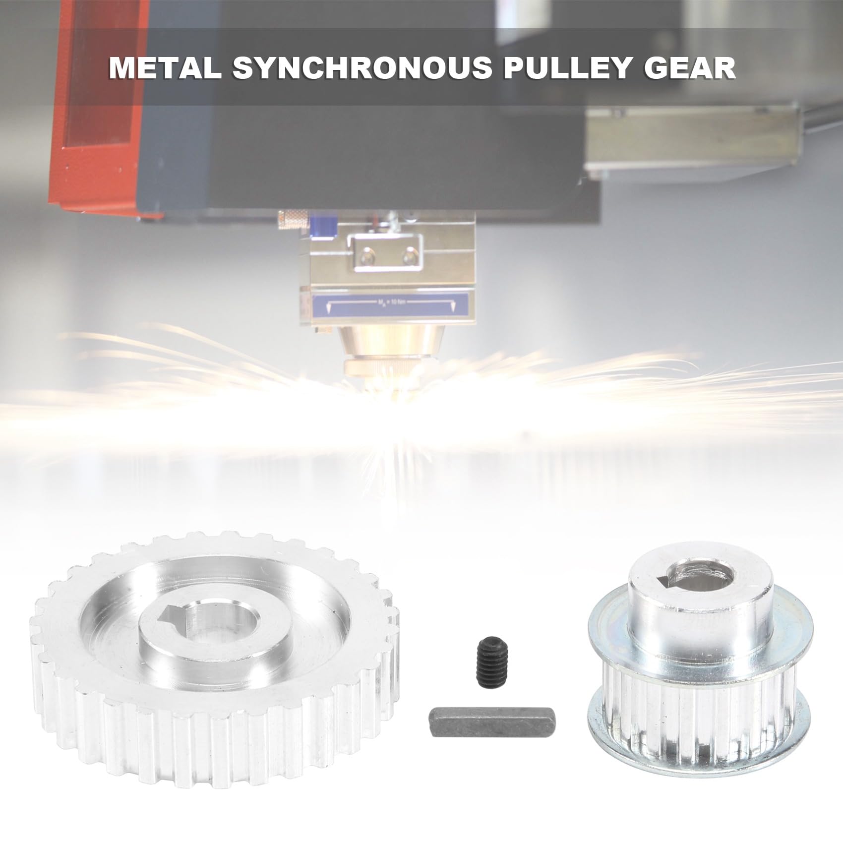 2 StüCke Metall Synchron Scheibe Getriebe Motor Riemen Antriebs Rad Getriebe S Cj0618 Mini Dreh Maschine Getriebe, Metall Schneide Maschine Getriebe