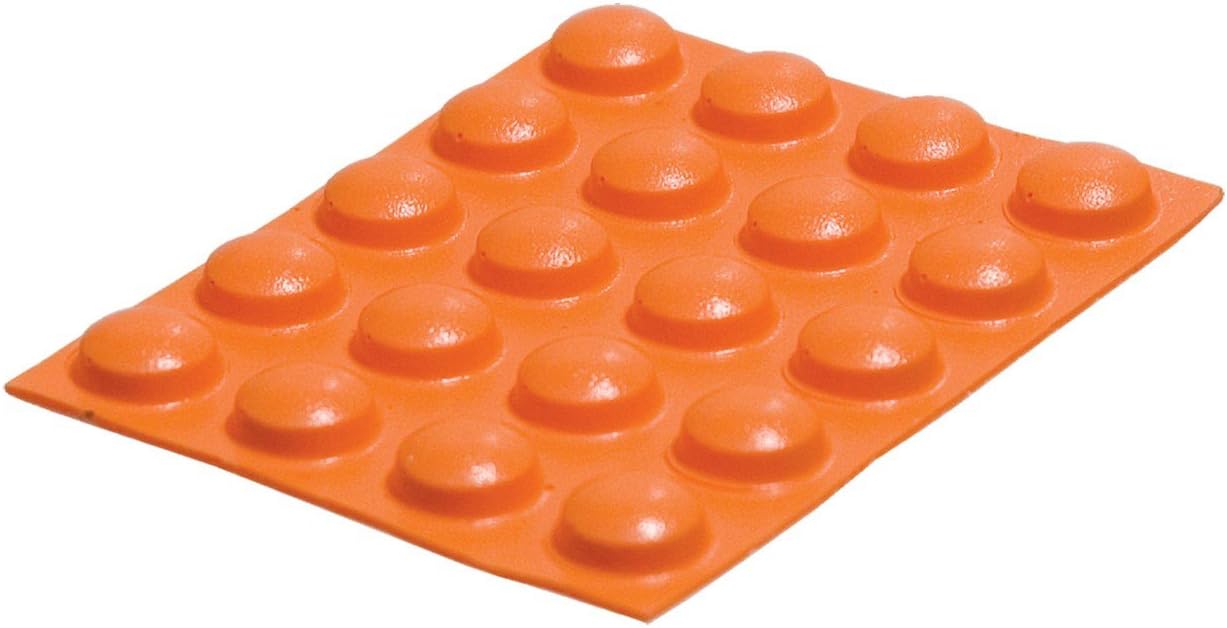 Bump Dots- Large, Orange, Round - 20 pcs.