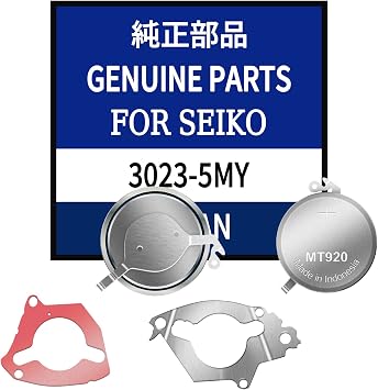 Replacement MT920 Capacitor 3023.5MY & Kinetic 3023-5MZ Battery for 5M22/5M23/5M25/5M42/5M43/5M45/5M47 Movements