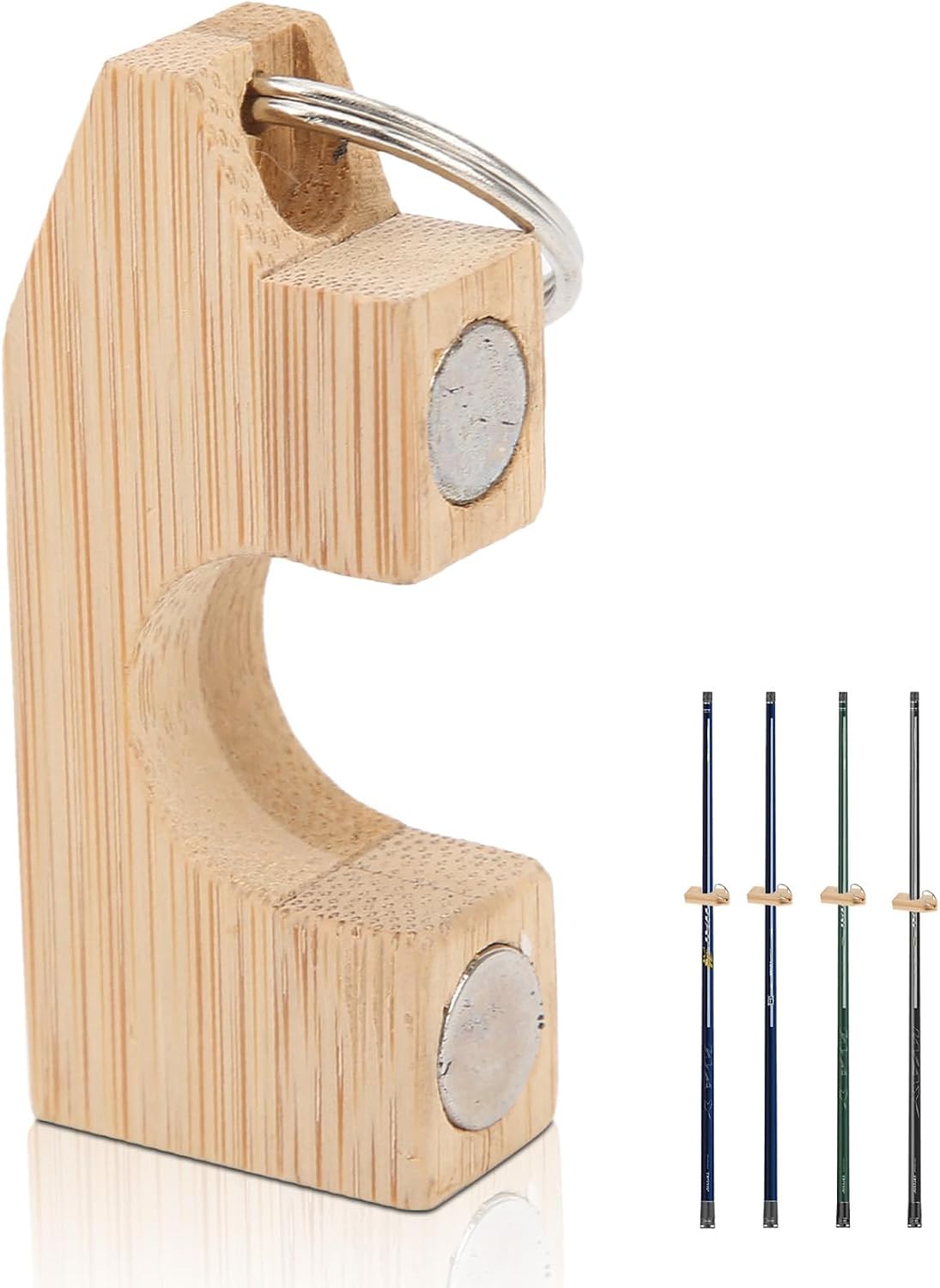 Fishing Rod Holder, Telescopic Fishing Pole Bracket Magnet Fishing Tackle Supplies Lightweight Waist Rod Support Stand for Fishing Enthusiasts