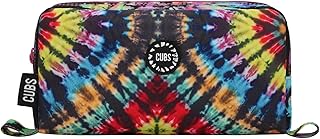 مقلمة ملونة متعددة الألوان بنمط مصبوغ بالربط بلون أسود للكبار من كابز