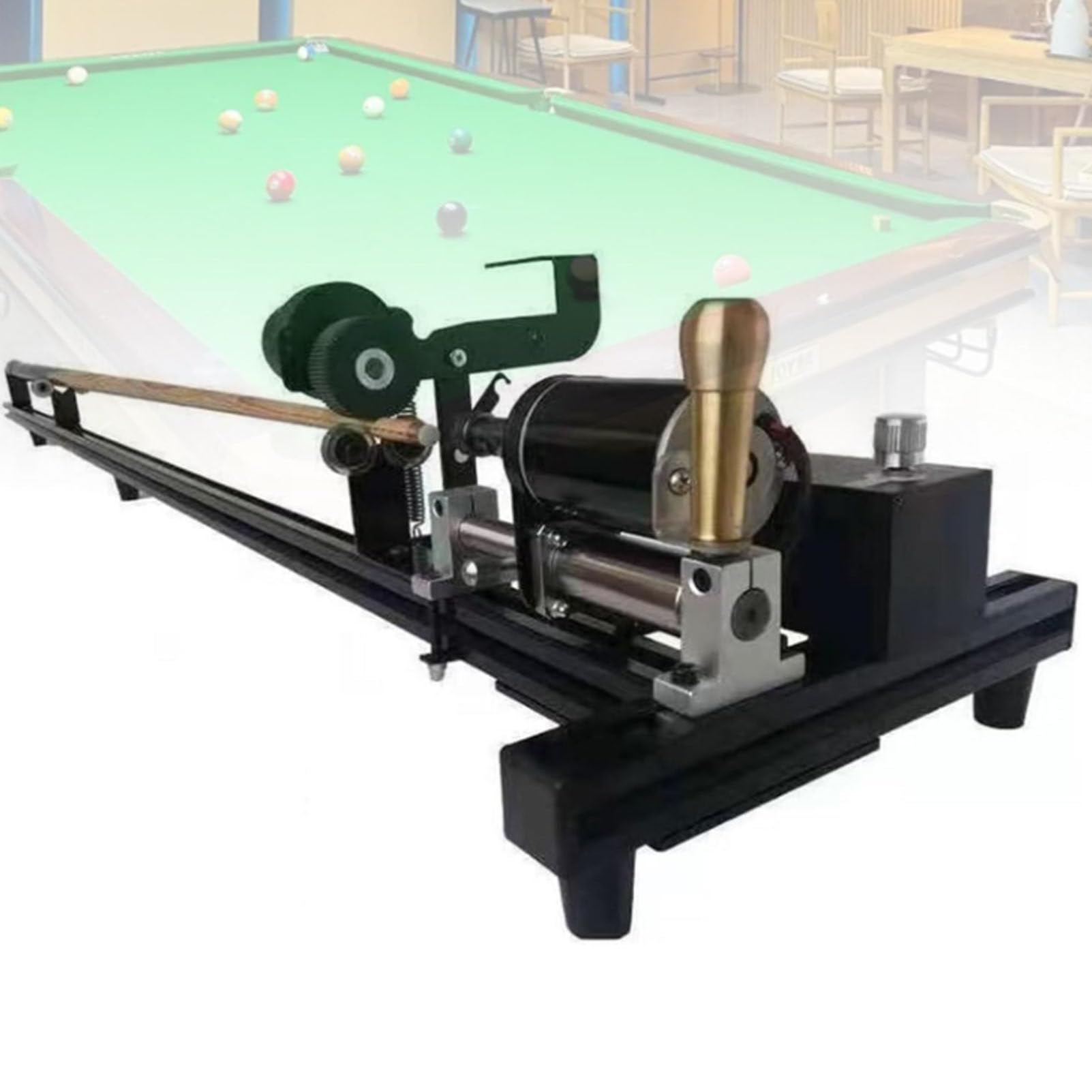 Cashwise Billiard Cue Repair Machine, Cue tip Replacement Kit, 7 in 1 Billiard Cue Stick Repairer, Multifunctional Snooker Cue Repairing Machine, Club Straightening and Leather Replacement