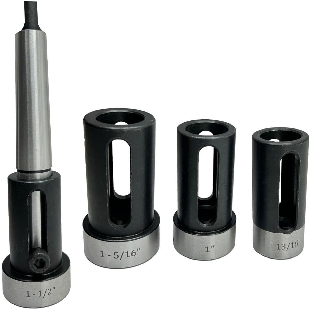 Tailstock Floating Die Holder for Lathe Machines - Threading Tool for Imperial Die Sizes (3MT Shank)