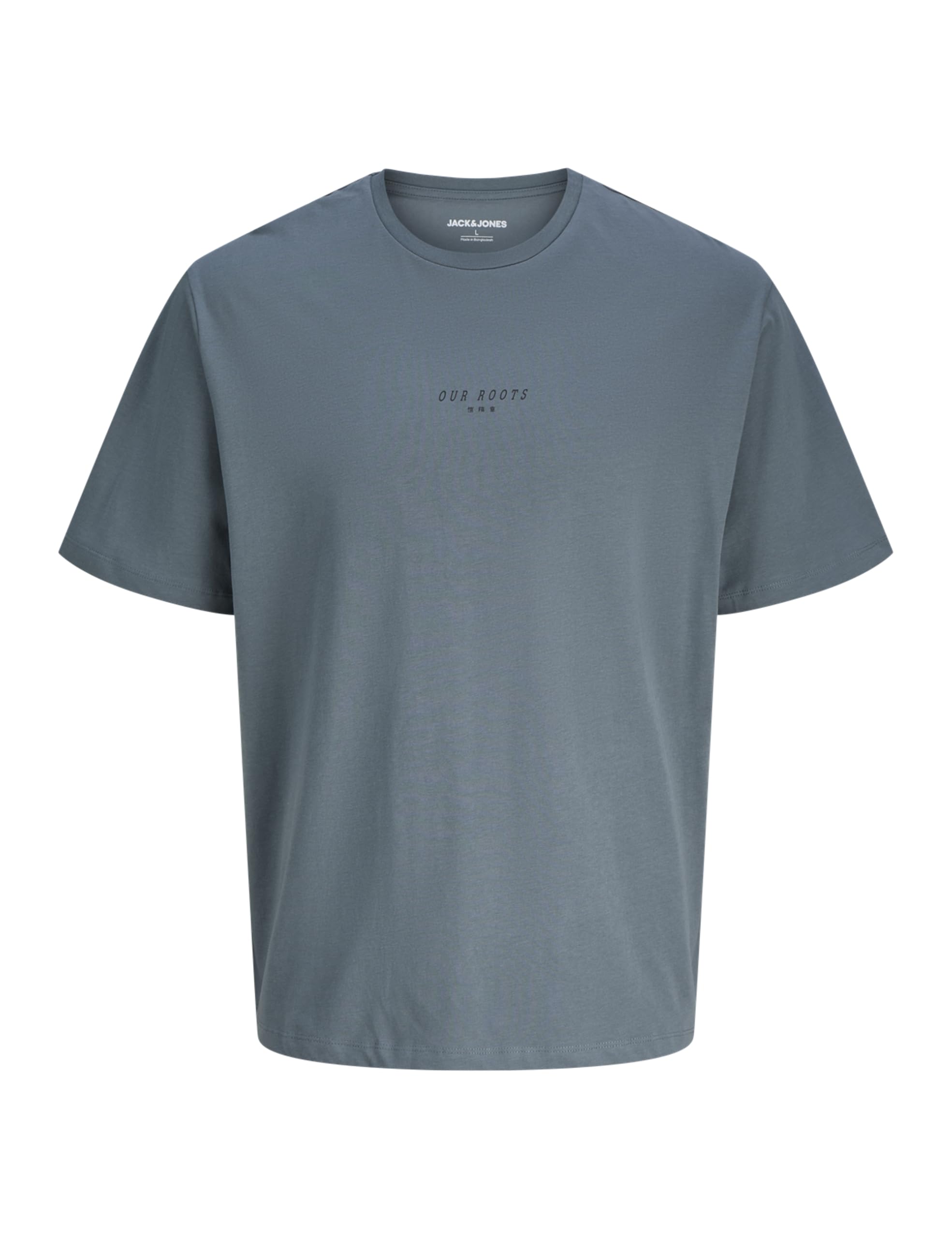 JACK & JONES Jjkenji Tee SS Crew Neck, Stormy Weather, S