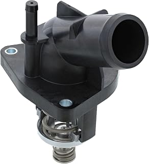 MotoRad 815-207 Engine Coolant Thermostat Housing Assembly - Chevy Silverado 1500 (14-18) Tahoe (15-20) Suburban (14-20), GMC Sierra 1500 (14-19) Yukon (15-20) Yukon XL (15-20)