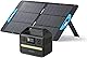 Anker 521 Portable Power Station with Solix PS100 Solar Panel (100W) セット ポータブル電源 & ソーラーセット 太陽光発電 長寿命 急速充電 リン酸鉄 キャンプ アウトドア 防災安全協会推奨
