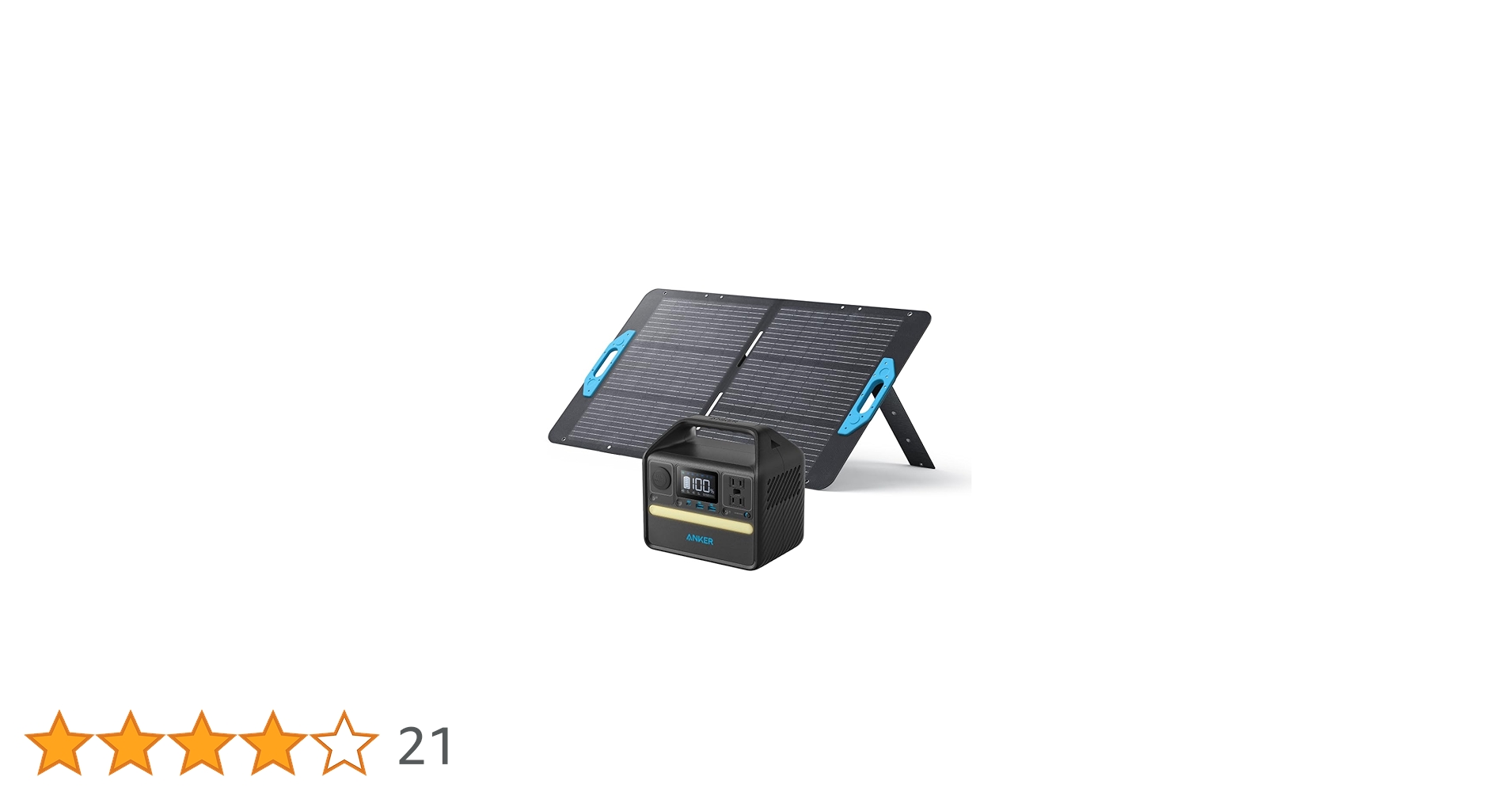 Amazon.co.jp: Anker 521 Portable Power Station with Solix PS100