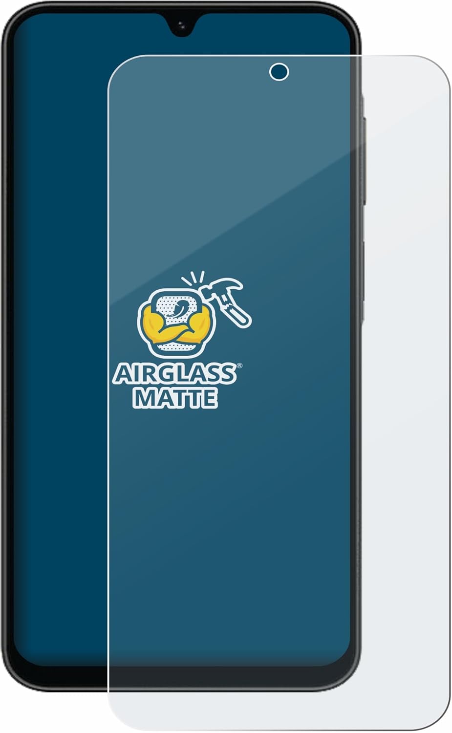 brotect Anti-Glare Glass Screen Protector Matte Compatible with Samsung Galaxy A26 5G - Anti-Scratch 9H Protection Film