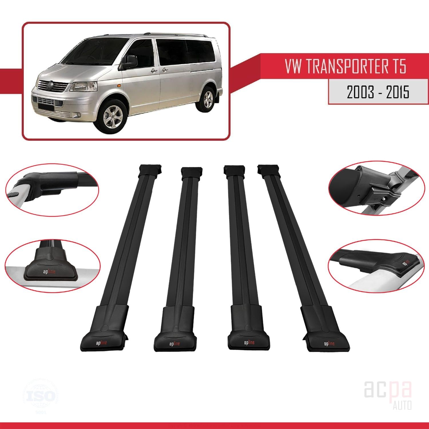 VW TRANSPORTER T5 2003-2015 (Lip de Mala