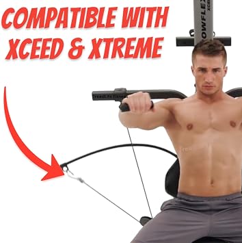 TreadLife Fitness Cable w/Hook Assembly (2 x Cables) - Replacement for Bowflex Xtreme Gyms - 80