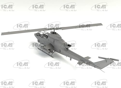Miniatura 5 de ICM 53031 - AH-1G Cobra (producción tardía), helicóptero de ataque estadounidense (moldes 100% nuevos) - Escala 135