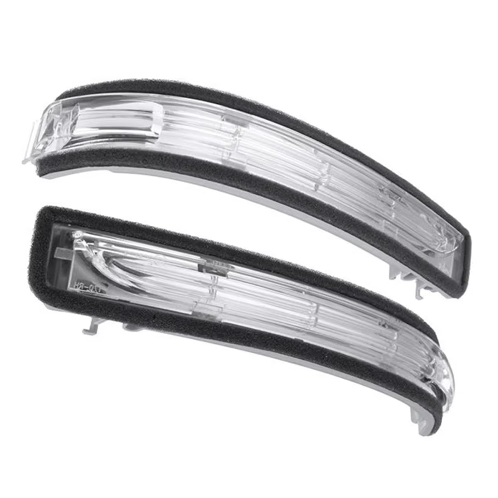 Indicatore Direzione Per Benz Classe A B W169 W245 2007 2008 2009 2010 2011 Indicatore Di Direzione Luce Specchietto Retrovisore A LED Dinamico Lampeggiante(Transparent Righ)