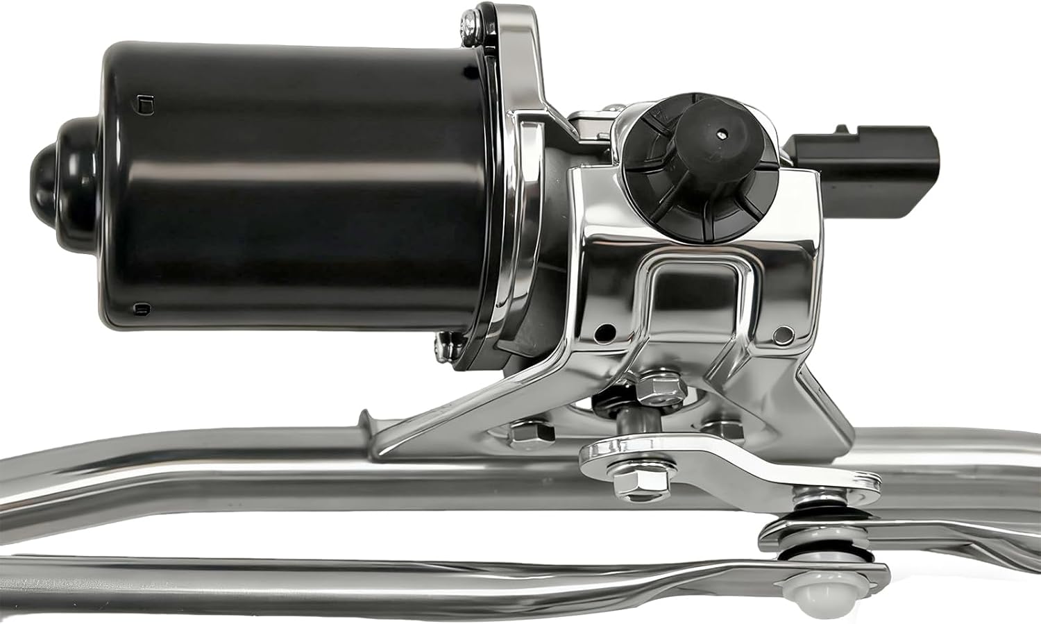 Front Windshield Wiper Linkage & Motor Assembly Compatible with 2007-2017 Jeep Wrangler, 2018 Jeep Wrangler JK 55077859AB 55077859AD