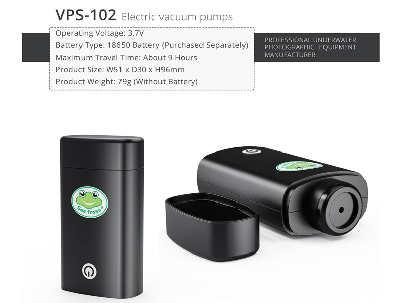 Amazon.com: Seafrogs VPS-102 Vacuum Pump for Underwater Housing