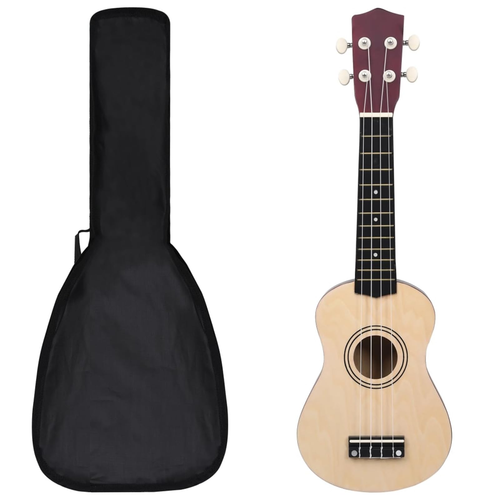 LAPOOH Set Ukulele Soprano con Borsa per Bam bini Legno Chiaro 21",Arte e Svago,Hobby e Arti Creative,Strumenti Musicali,Strumenti a corda-70146