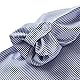 FAIRYRAIN 2-Teiliges Kleinkind Jungen Babyanzug Gentleman Kinder Langarm Hemd + Hose mit Träger Anzug Kleidung Set, Blau, EU:86/92