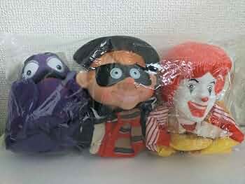 マクドナルド　フロアマット　カーペット　アメトイ　ロナルド　グリマス マクドナルド フロアマット カーペット アメトイ ロナルド グリマス