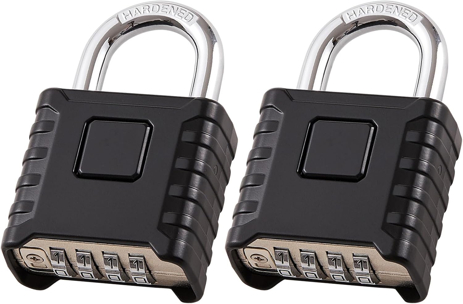 disecu® Heavy Duty 4 Digit Combination Lock, One Touch Unlocking, Anti