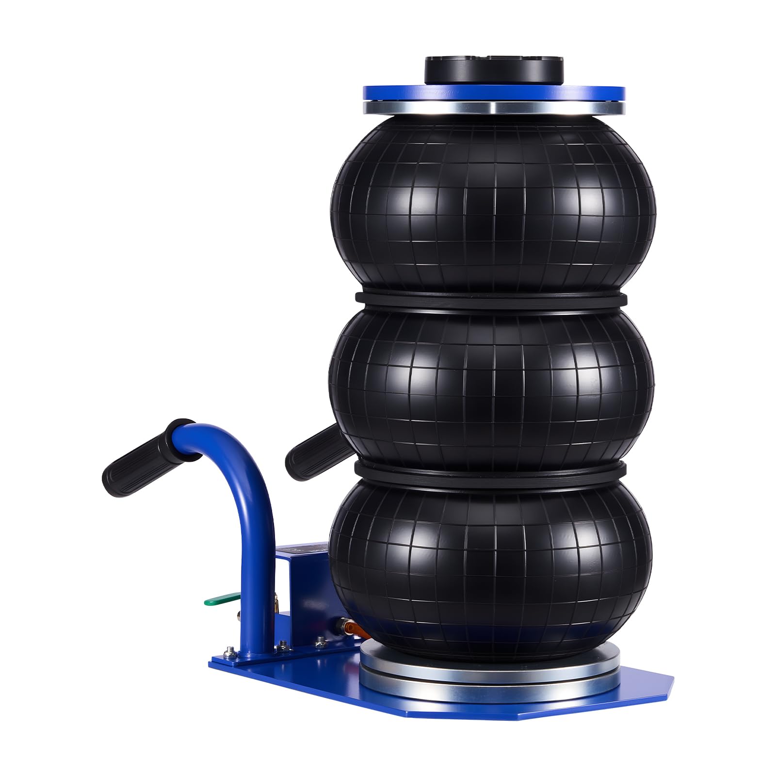 VEVOR Cric Pneumatico 3 Tonnellate 6 Tubi Acciaio Altezza 45 cm per Auto SUV Officine