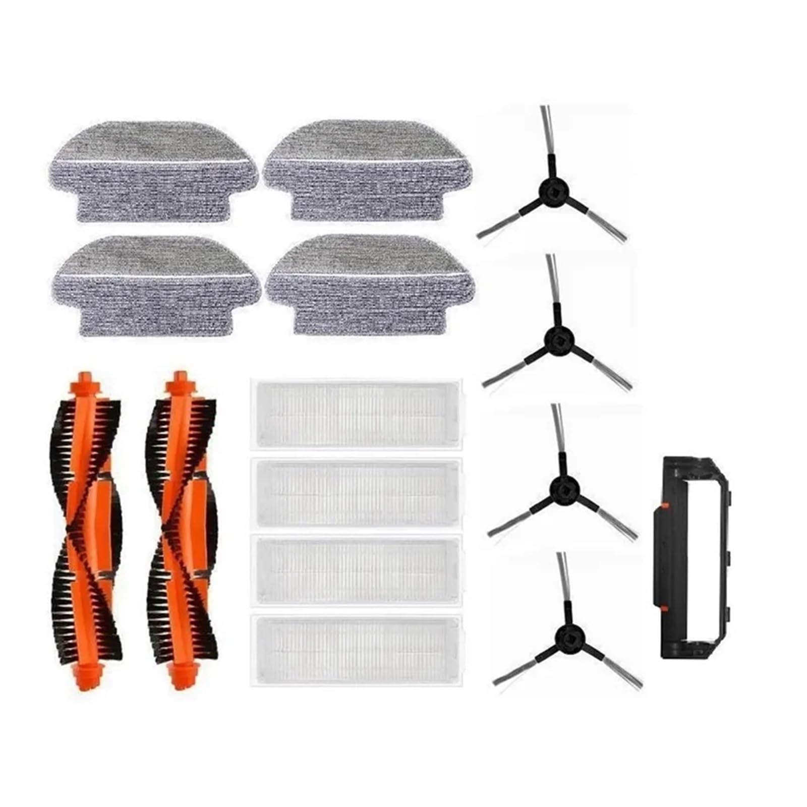 Main Side Brush Hepa Filter Mop Parts Robot Vacuum Cleaner Parts Compatible for Xiaomi Mi Robot Vacuum Mop Pro P Cleaning Robot STYTJ02YM-image-16