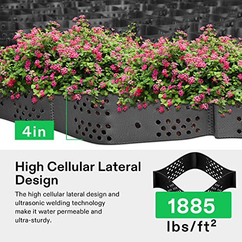 Image of VIVOSUN 4'' Depth Ground Grid, 9x17 ft, High-Density HDPE Geo Cell