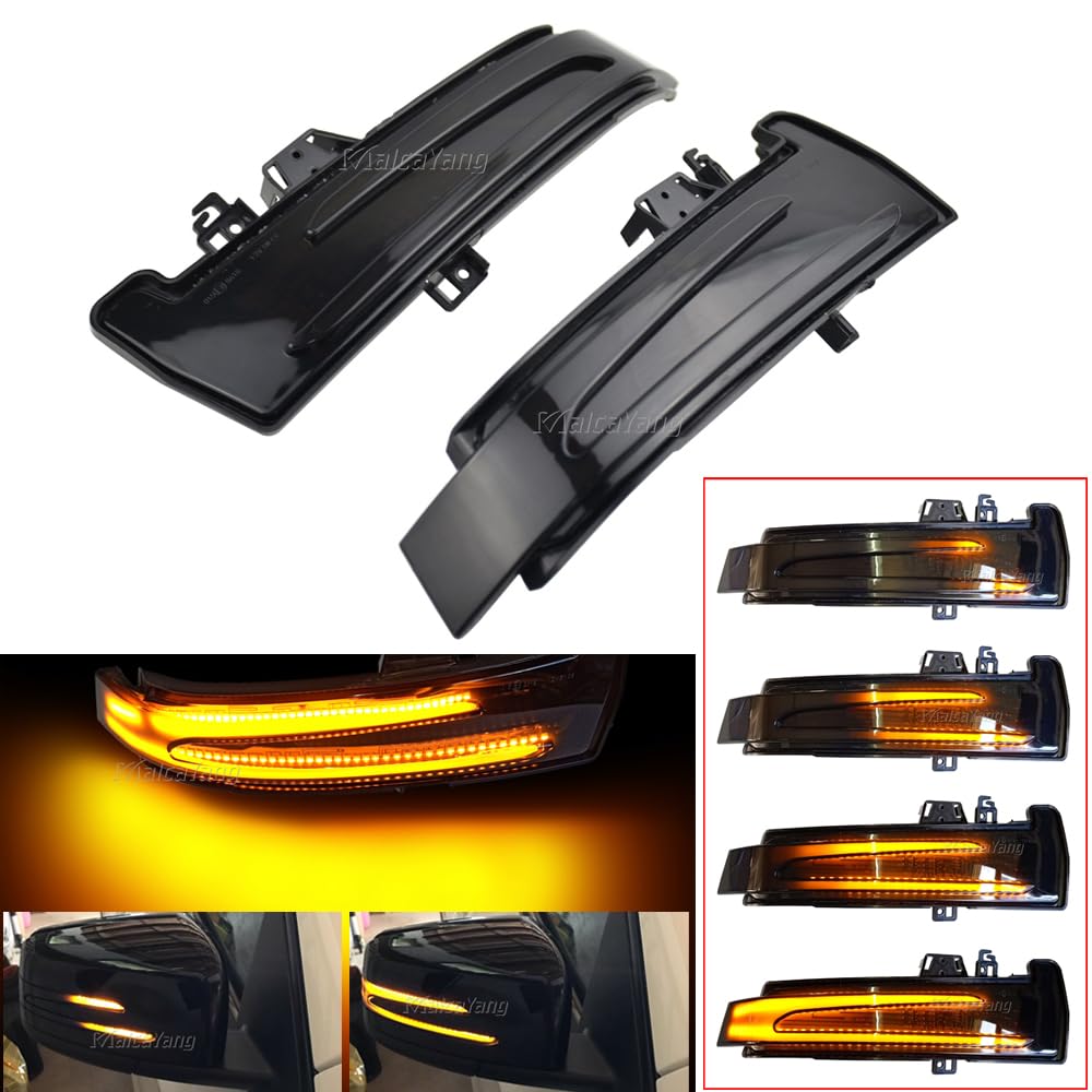 Indicateur de Miroir Dynamiques LED Clignotant pour W204 W176 W212 CLA A B C E S GLA GLK CLS Classe W246 C117 X156 X204 W221 W218