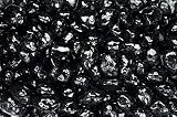 Fantasia Materials: 1 lb Apache Tears AA Grade Volcanic Glass Black Obsidian Stones from Arizona - T