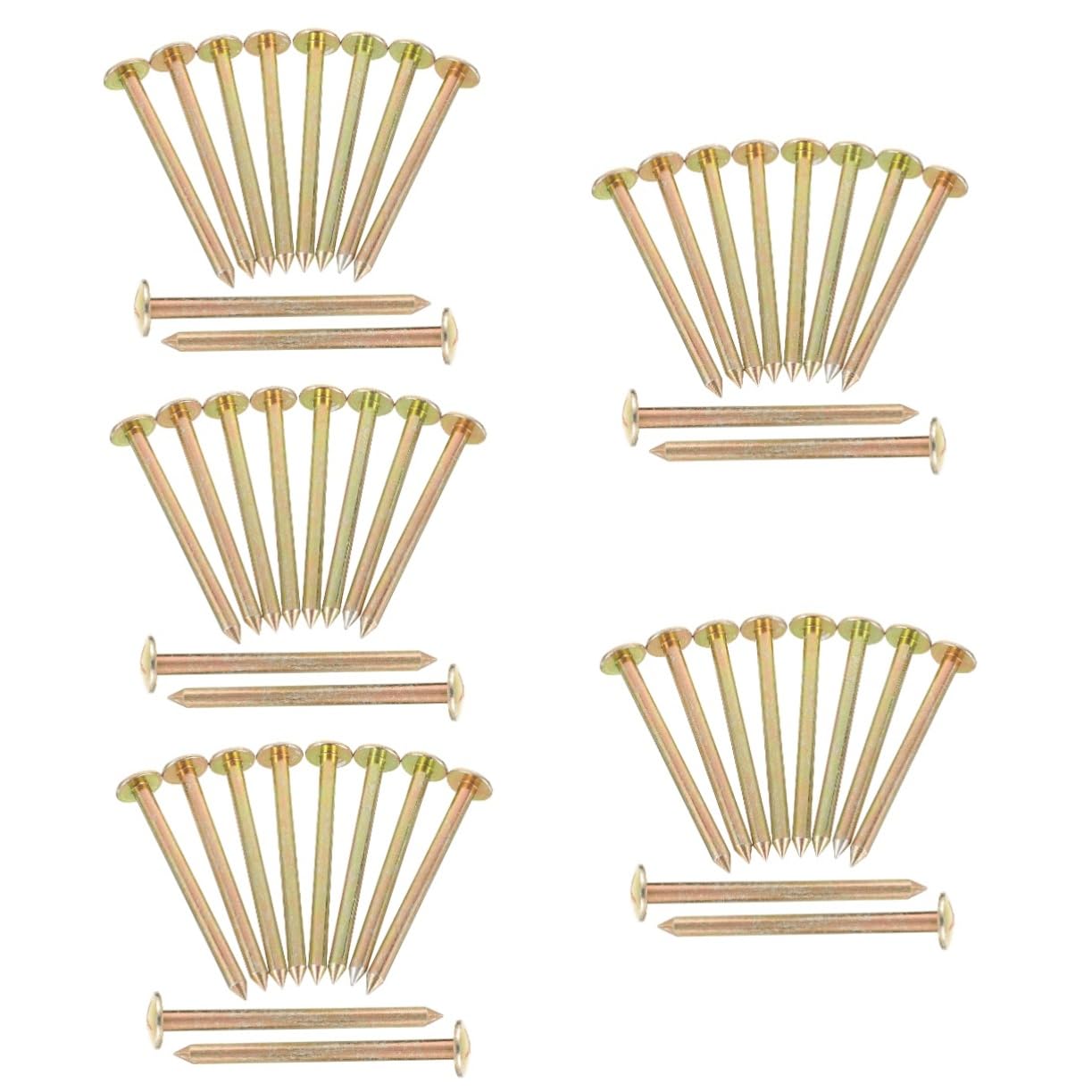 Piquets en bois pour déneigement et balisage de terrain - 50 marqueurs d'allée et de sol