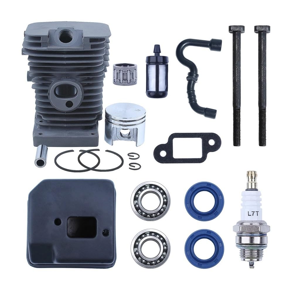 Kit Cylindre Piston 38 mm MS180 Entretien de Tronçonneuse pour Bois de Chauffage