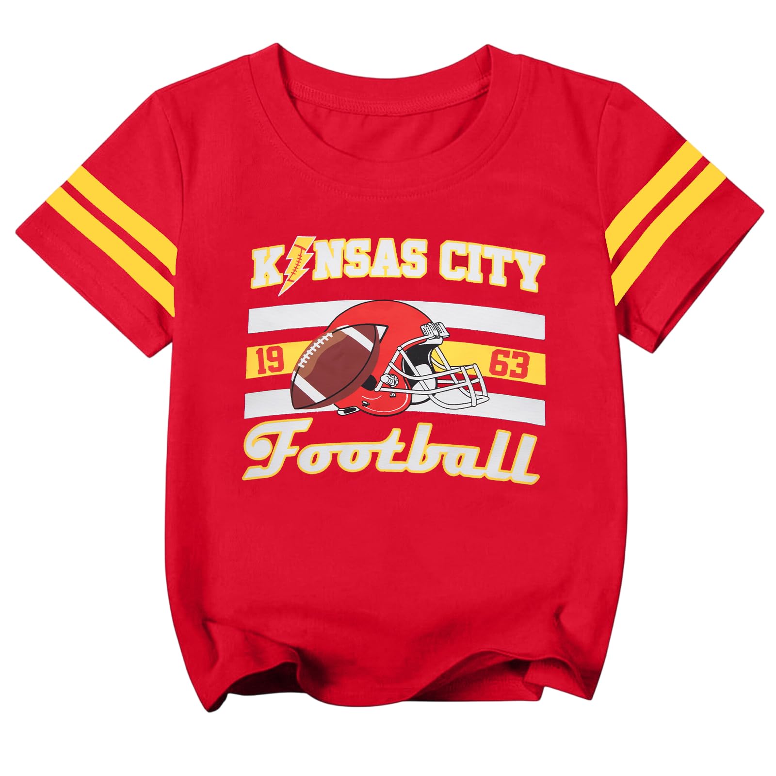 FAYALEQ Football Shirts for Girls Boys Game Day Shirt Softball Season Tee